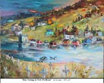 Day Young at New Perlican, Oil on Canvas